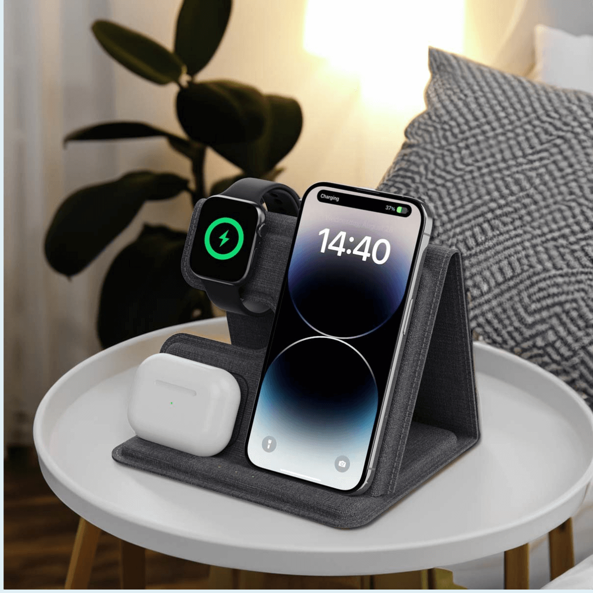 Wireless Charger for iPhone, Apple Watch, AirPods Wireless Charger for iPhone, Apple Watch, AirPods